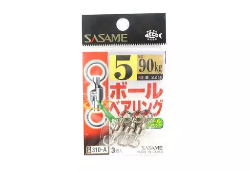 Sasame 310-A Шарикоподшипниковые вертлюги высокого качества, размер 5 (1546)