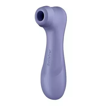 Satisfyer Pro 2 G3 Lilac Suction Vibrator App Compatible 2 Caps 3rd Generation Liquid Air Clitoris Clitoral Suction Rotor for Women Instant Orgasm