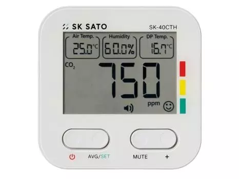 Sato Keiryoki Seisakujo Comfort Navigation Монитор CO2 Mini SK-40CTH