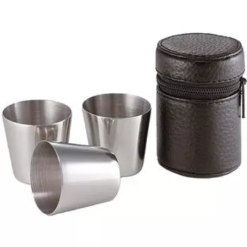 Sato Metal Kogyo SALUS Skittles Bacchus Whiskey Cup 3P