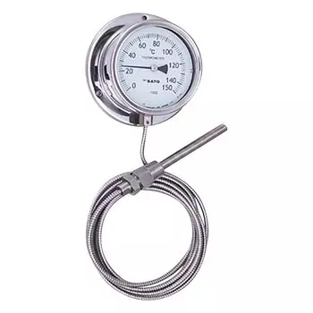 Sato remote indicator thermometer