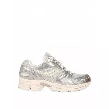 Saucone [включая налог] женские кроссовки S Trainer Logo S607711 серебристые 8 Qc9b271717 5.5