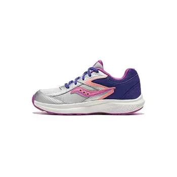Saucony Cohesion KDZ Big Kid Purple Silver Pink Kids Sneakers SK167499