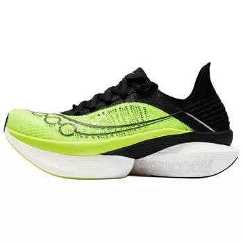 Saucony Endorphin Elite 2 Citron Black Унисекс Кроссовки Зеленый S30994-135 42.5