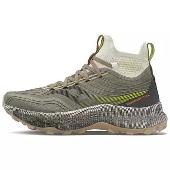 Saucony Endorphin Trail Mid Olive Black Men Sneakers S20646-06 41