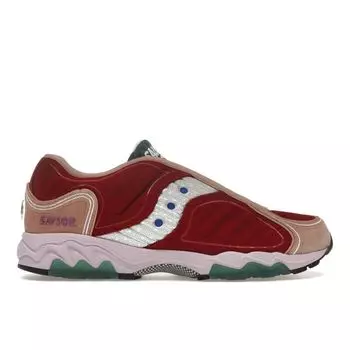 Saucony Jae Tips x Matrix No Shoes In The House - Клюква Унисекс Кроссовки Красные S70922-1 42