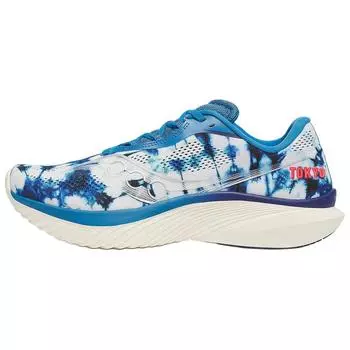 Saucony Kinvara 15 Tokyo Men Sneakers Blue Indigo Linen S20967-300 42.5