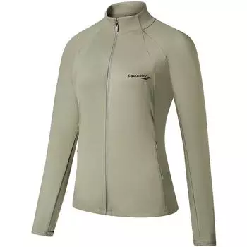 Saucony Knitted Comfortable Skin-Friendly Long Sleeve Jacket Women Jackets SC1239311AL-GE60 S
