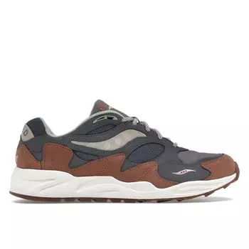 Saucony Grid Shadow 2 Secure Pack Унисекс Кроссовки Серо-Коричневые S70807-3 43