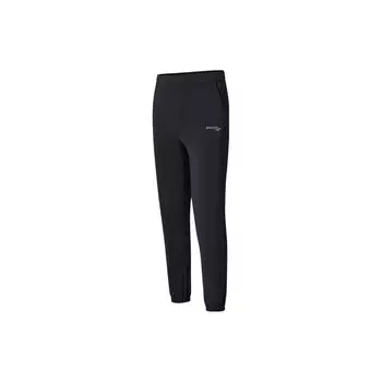 SAUCONY Logo Elastic Waistband Tapered Quick-Dry Knitted Sports Pants Women pants Black SC1239070-1 L