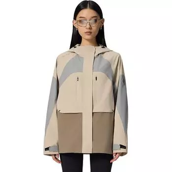 Saucony Loose Waterproof Four-Way Stretch Hooded Jacket Women jackets SA1250WJ81L XS