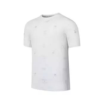 Saucony Nathan Bell Series Casual Crew Neck Short Sleeve T-Shirt Unisex Tops White SA2259ST41C-PR243 L
