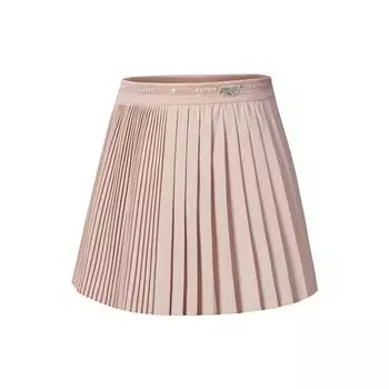 Saucony Nathan Bell Series Fashion Simple Comfortable Versatile Lace-Up Casual Skirt Women skirts Pink SA1259SK41C-PK043 S