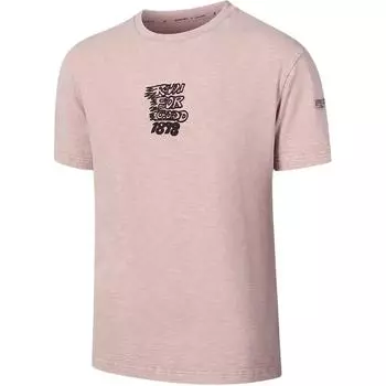 Saucony Nathan Bell Series Round Neck Fashion Soft Versatile Short Sleeve T-Shirt Unisex Tops Pink SA3259ST11C-GR209 M