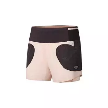Saucony Nathan Bell Series Running Training Fashion Simple Comfortable Versatile Breathable Sports Shorts Women shorts Sumei-Pink SA1259DP41C-PK043 S