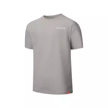 Saucony Natural Echo Breathable Fashionable Comfortable Versatile Short Sleeve T-Shirt Unisex Tops Gray SA3259ST42O-GR247 L
