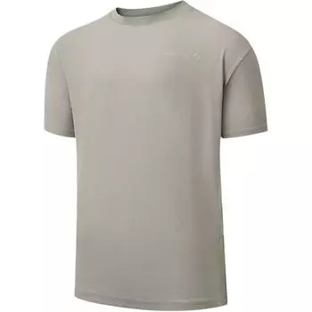 Saucony Natural Echo Round Neck Fashion Soft Versatile Short Sleeve T-Shirt Unisex Tops Gray SA3259ST43O-GE243 M