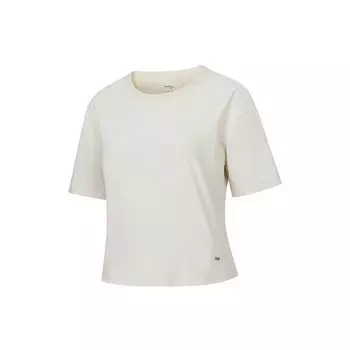 Saucony Round Neck Breathable Simple Short Sleeve T-Shirt Women Tops SA1250ST73L-WT038 M