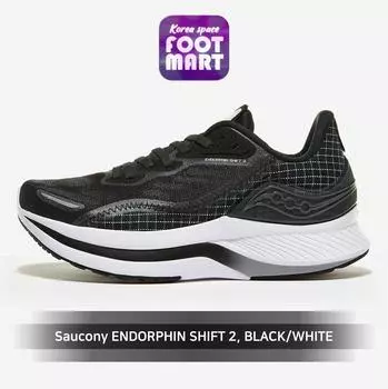 [Saucony] Saucony ENDORPHIN SHIFT 2, ЧЕРНЫЙ/БЕЛЫЙ