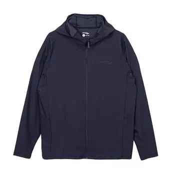 SAUCONY Серия для городских поездок Куртка с капюшоном, дышащая, на молнии, с длинным рукавом Мужская куртка Черная SC2220015BAL-BK01 L