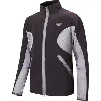 SAUCONY Серия Nathan Bell Серия для беговых тренировок Модная мягкая универсальная куртка с длинным рукавом и воротником-стойкой Унисекс Куртка Малиновый SA2259WJ42C-CO086 L