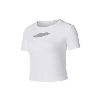 Saucony Simple Comfortable Pullover T-Shirt Women tops Pearl-White SA1259ST08L-WT002 XS