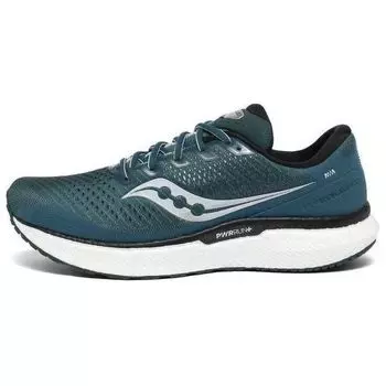 Saucony Triumph 18 Deep Teal Men Sneakers Blue Silver S20595-20