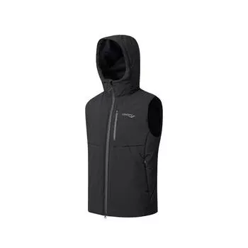 Saucony Urban Commuting Woven Solid Vest Men Vests Black SC2240192A-BK01 S