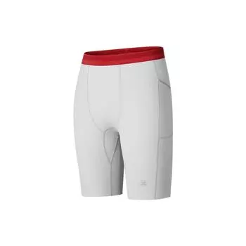 Saucony X Glamfo Collaboration Running Training Series Sports Slim Fit Low Waist Five-Point Shorts Men shorts Agate-Gray SC2240306A-GR116 XL