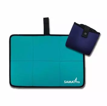 SAUNOI Folding Sauna Mat SAMATTO x (Emerald Navy)