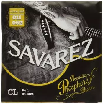 SAVAREZ A140CL Phosphore Bronze CL Phosphore Bronze Custom Light акустическая гитара струны / 11-52