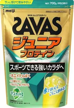 SAVAS Junior Protein со вкусом муската 700 г. Витамин Meiji Calcium
