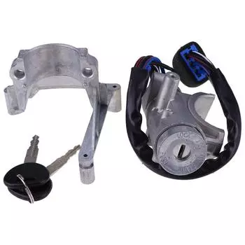 Сборка замка зажигания с 2 ключами и кронштейном для Hyundai Accent 2001-2005