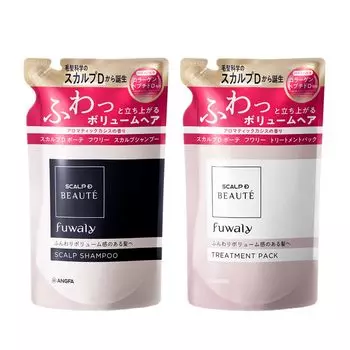Scalp D Beaute Fluffy Scalp Shampoo Treatment Pack Refill Scalp Care Scalp Cleansing 300 мл О стоимости Fluffy Hair SCALP-DBEAUTE & Women s 1,5 месяца