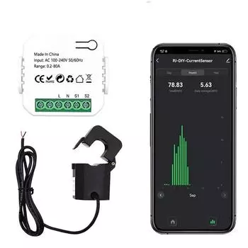 Счетчики электроэнергии с зажимом CT Monitor Safe