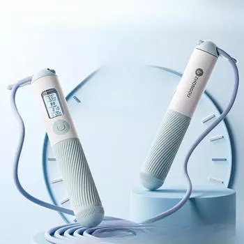 Счетная скакалка Спорт Учащиеся начальной школы Детский фитнес Спорт Учащиеся младших классов Проволочная веревка R8 5-клавишный электронный счет