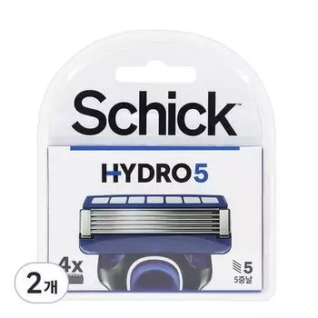 Лезвия для бритвы Schick Hydro 5 Basic, 4 упаковки, 2 шт., корейские лезвия для бритвы
