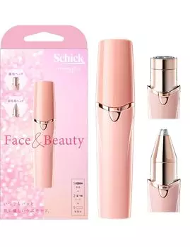 Schick Hydrosilk Face Beauty Face Shaver Face Eyebrow Stick Type 1 шт. Бритва для женщин и женщин (х 1)