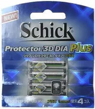 Schick Protector 3D Diaplus 4 replacement blades