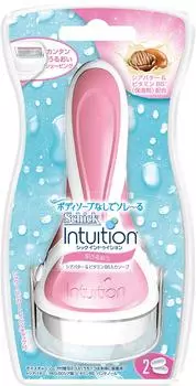 Schick Schick Intuition Holder Razor Skin Moisturizing сменные лезвия Сменное лезвие уже прикреплено к основному 1 шт. Женский (2 включены)