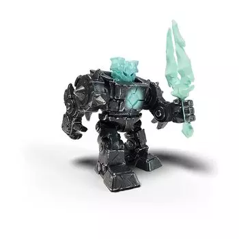 Schleich Eldrador 3-х компонентный монстр-робот игрушка для мальчиков и девочек в возрасте от 7 лет, Мини-существа Shadow Ice Robot, Мульти