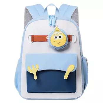 School Friendly Child Backpack Made Cartoon Prints Reduced Load Young Learners