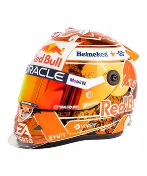 Schubert Scale Max Verstappen 2024 Orange Tribute Oracle Red Bull Racing Team 1/2 Шлем/MV-2431 оранжевый