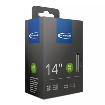 SCHWALBE 14 x tube American style 40 мм вентиль [Оригинальный продукт] 1.75/2.35 2A-AV