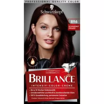 Schwarzkopf Briance Hair Color 896 Black Red