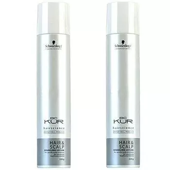 Schwarzkopf Лечебный лосьон для роста волос 220 г [Набор 2] BC-KUR Квази-лекарство