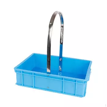 Science Lab Basket Storage Container with Handle Farmhouse Decor Bin Carry for