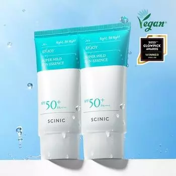 Scinic Наслаждайтесь специальным набором Super Mild Sun Essence