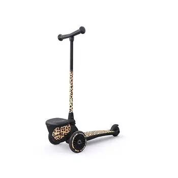 Scoot Ride Highway Kick 2 Leopard Kids Scooter Kickboard Tricycle Оригинальный продукт и [японская гарантия] SR-96524