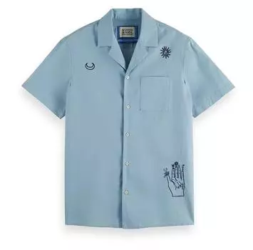 Scotch & Soda 178416 рубашка с коротким рукавом 2XL